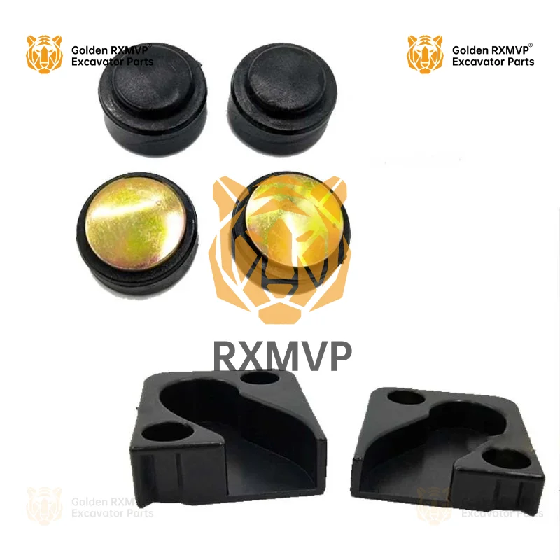 Excavator Supplies Cab Upper Front Glass Frame Pulley Block  Accessories For Komatsu Pc200-7/PC240-8