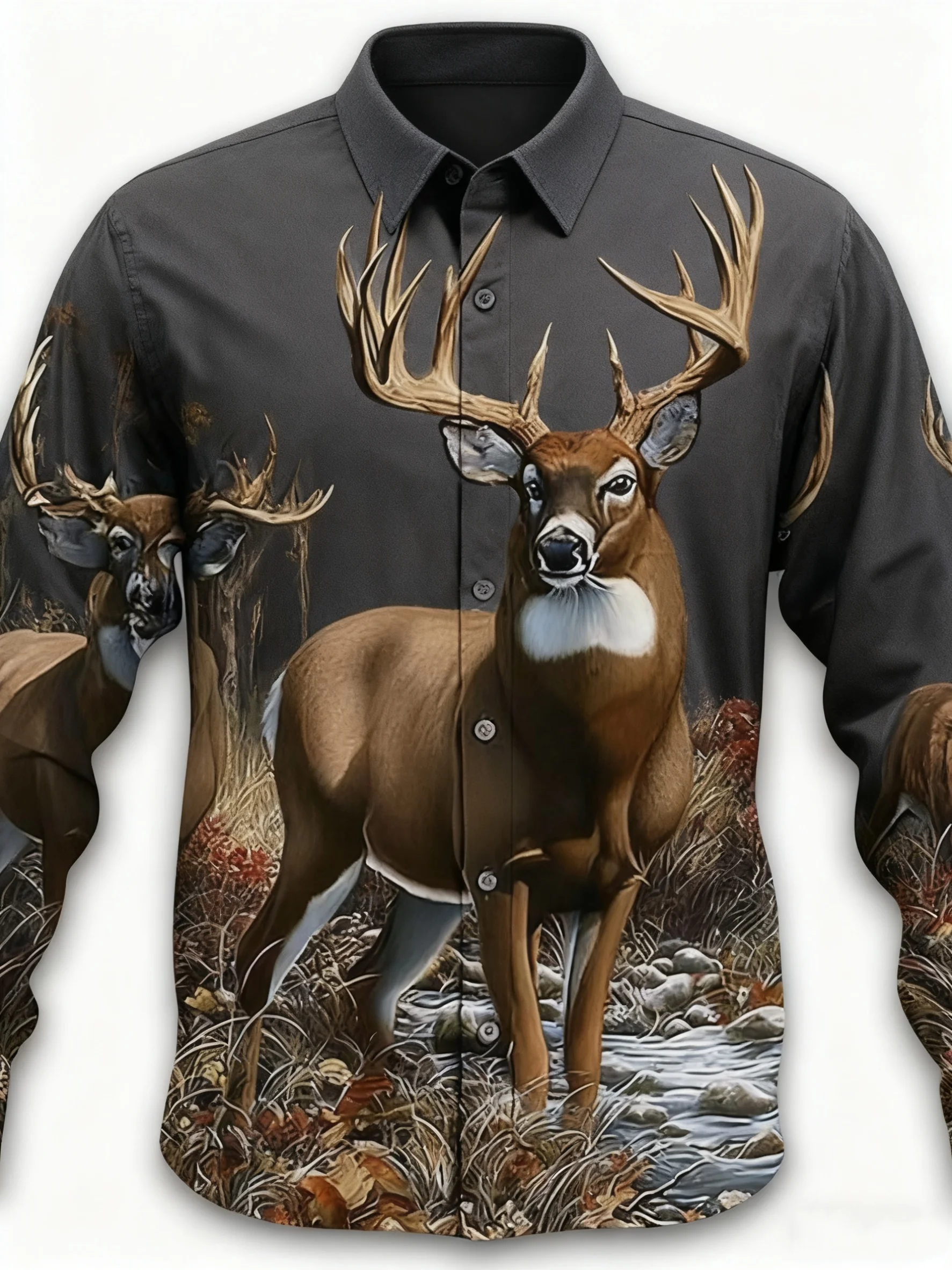 2026 ريترو الرجال الرنة ازتيك الثقافة الهندية عادية الرجال قمة العرقية الرجعية ثلاثية الأبعاد قميص مطبوع التلبيب #2