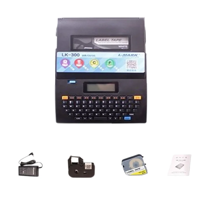 Automatic Number Machine Electronic Heat Shrink Wire Number MachineTube Printer Portable Label Printer Ribbon Sticker