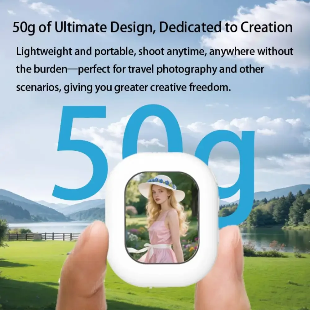 Picture 4: Small Selfie Monitor Screen Magnetic Camera Control Screen Vlog Remote module Kit Device For  iPhone 17 16 15 14 13 Pro Tool