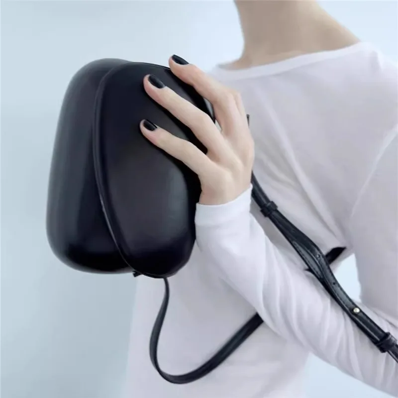 Small Leather Saddle Armpit Bags for Women 2024 Summer Chain Shoulder Crossbody Bag Ladies Vintage Underarm Handbags bolsa