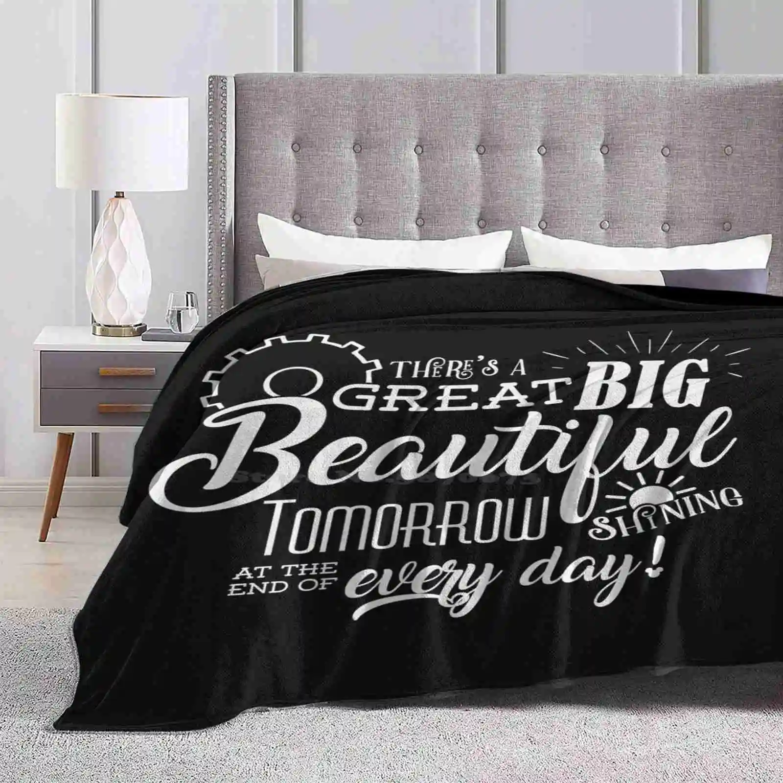 Carousel Of Progress-Great Big Beautiful Tomorrow-1964 Worlds Fair Soft Warm Throw Blanket Walt World Walt Quotes Magic Kingdom