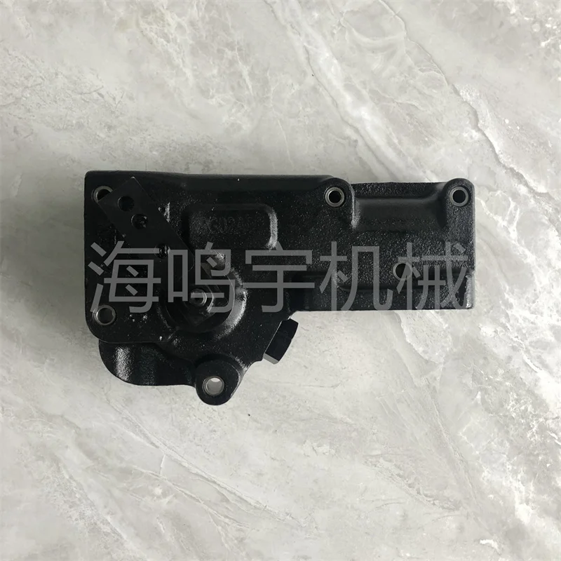 Mixing truck control valve hydraulic pump