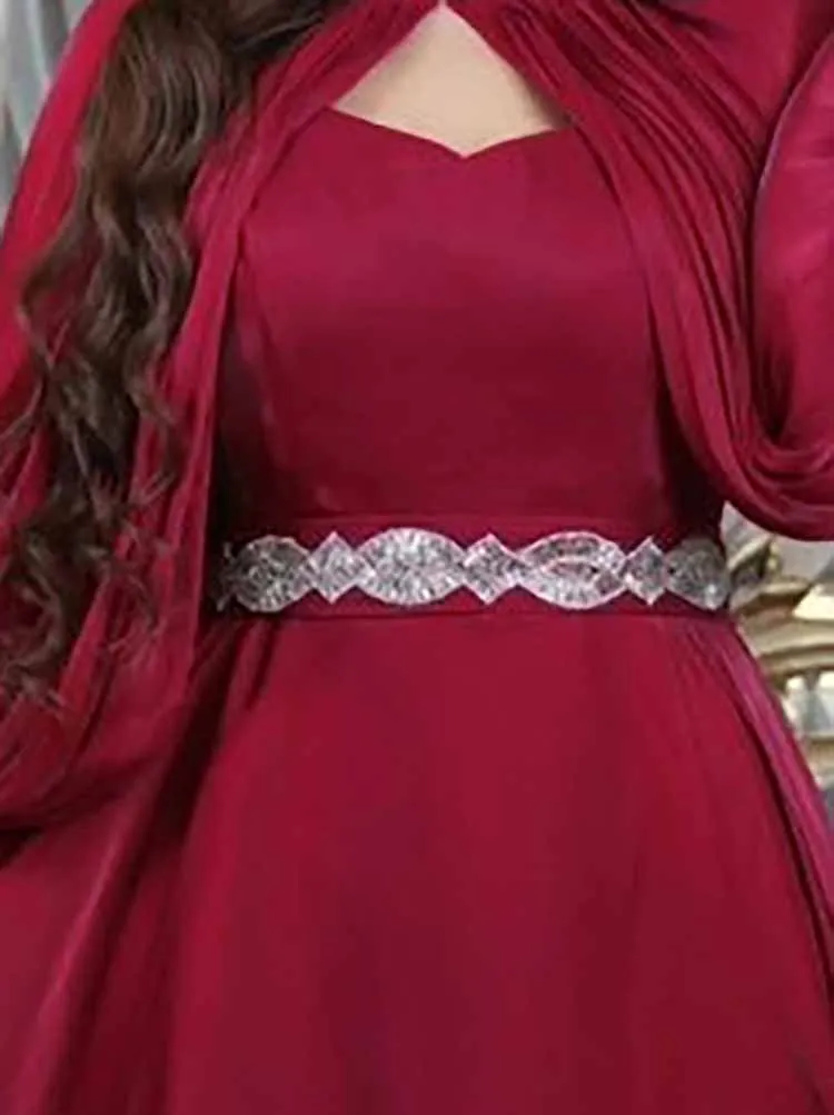 

Модный женский комплект из 2 предметов, платье с длинным рукавом и круглым вырезом, однотонное женское элегантное платье, повседневные комплекты юбки с рукавами-фонариками