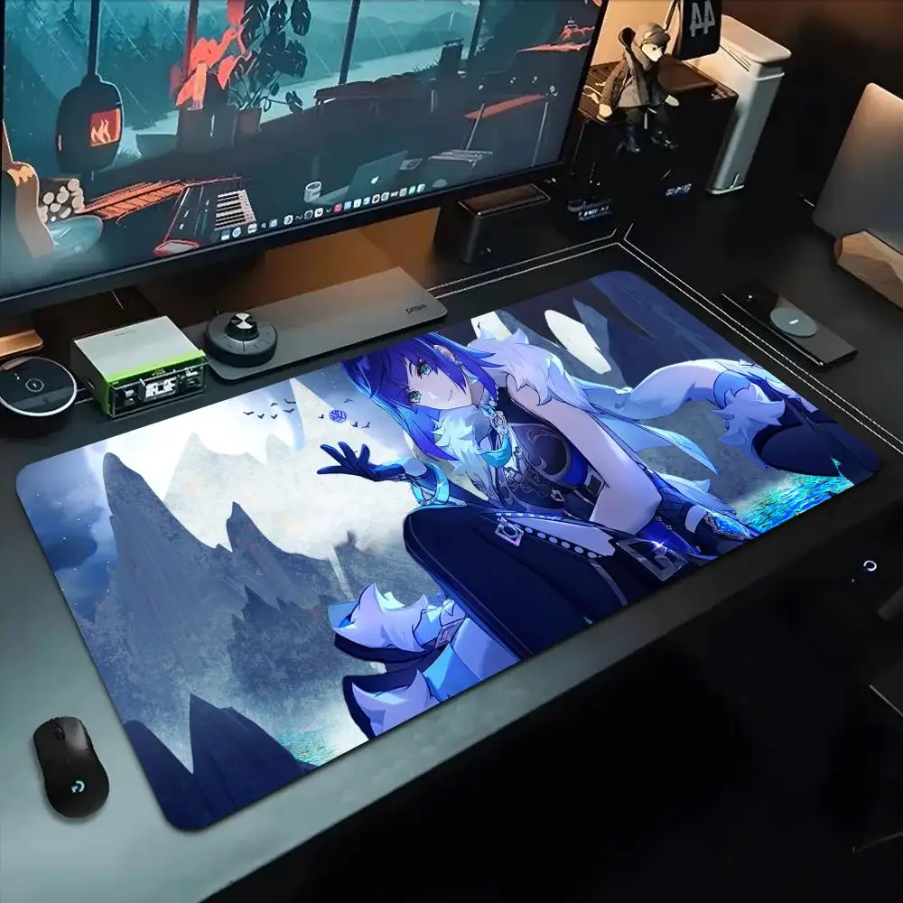 

Коврик для мыши yelan 500X1000 мм, большой игровой коврик для мыши Gamer XL, резиновый коврик для клавиатуры отаку, коврик для ноутбука, стола