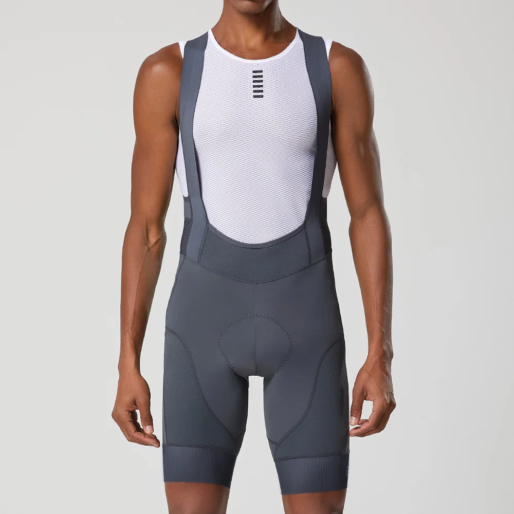 YKYWBIKE Fahrradshorts Elastische Interface Paris Radsport-Trägerhose Herren Fahrradshorts 7-Stunden-Gepolsterte Fahrradbekleidung – Detail 14
