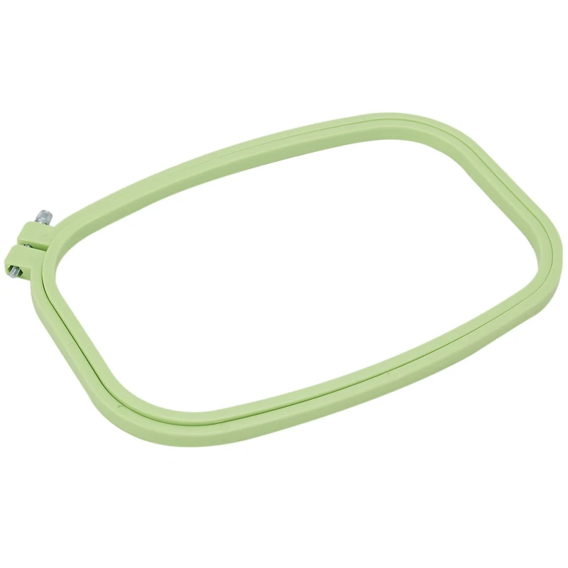 AAAC-4PCS En Plastique DIY Broderie Cerceaux Forme Carrée Point De Croix Cerceaux Cadre Anneau Ménage Artisanat Broderie Ensemble Couture Accessoire