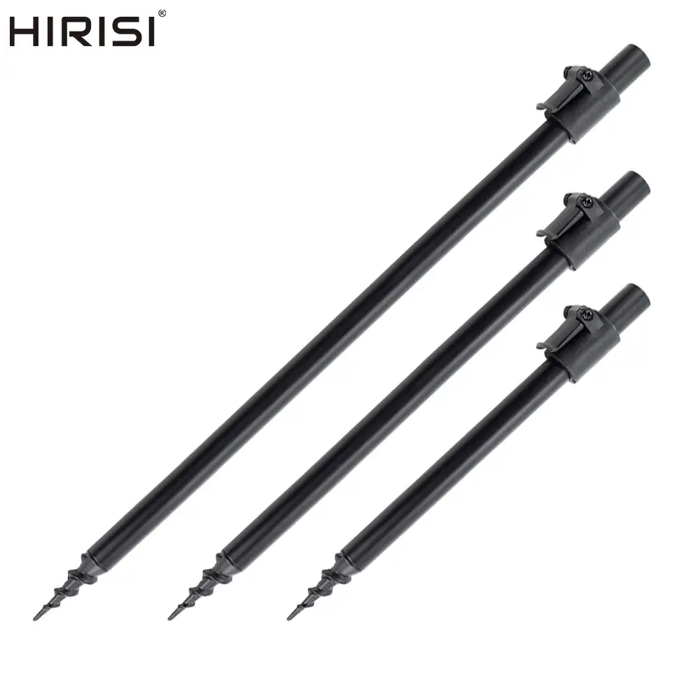 Hirisi 2 Piece Carp Fishing Bank Sticks Bankstick Aluminium Rod Pod Support Fishing Accessories