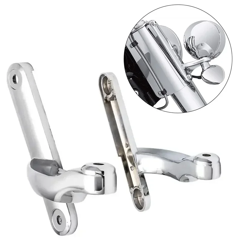 Voor Harl-ey Davidson 4.5 ''LED Extra Mist Passeren Verlichting Beugel Road King Street Glide Richtingaanwijzers Spot mistlamp - afbeelding 1