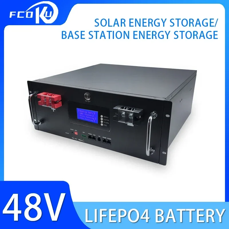 new 48V 100Ah lifepo4 battery,solar photovoltaic system base station power supply communication energy storage battery pack