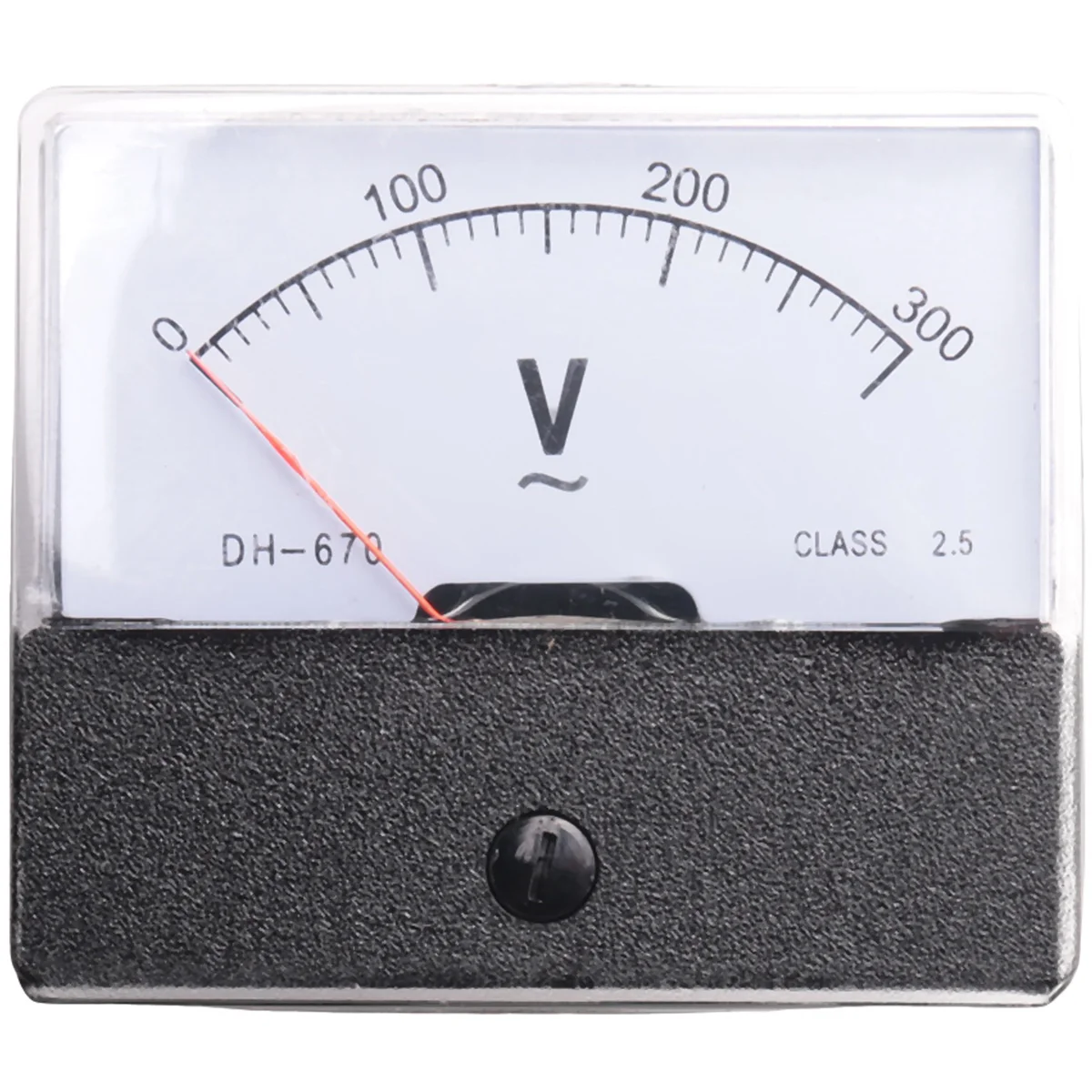 Rectangle AC 0-300V Gauge Analog Voltage Panel Meter Voltmeter DH670