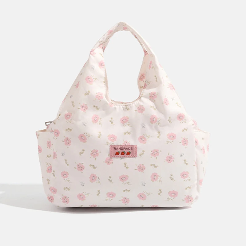 New High-Capacity Girl Printed Handbag With Casual And Versatile Tote