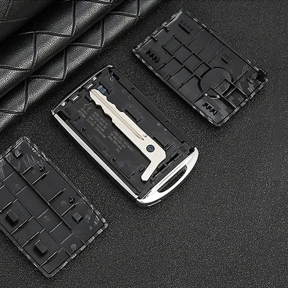 Car Key Case Cover ABS Plastic Replacement Style Protector Shell For Mazda 3 Axela 2020 BP Accessories CX-30 2020 2021