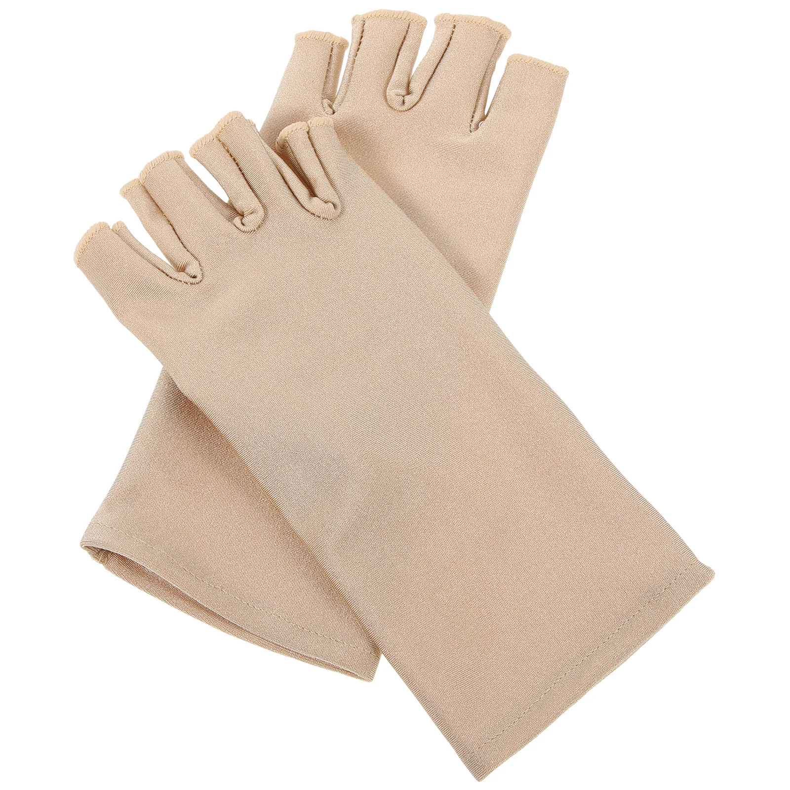 

Outdoor Sun Protection Gloves Tent Anchors for Deck Riding Half UV Manicure Comfortable Fitness