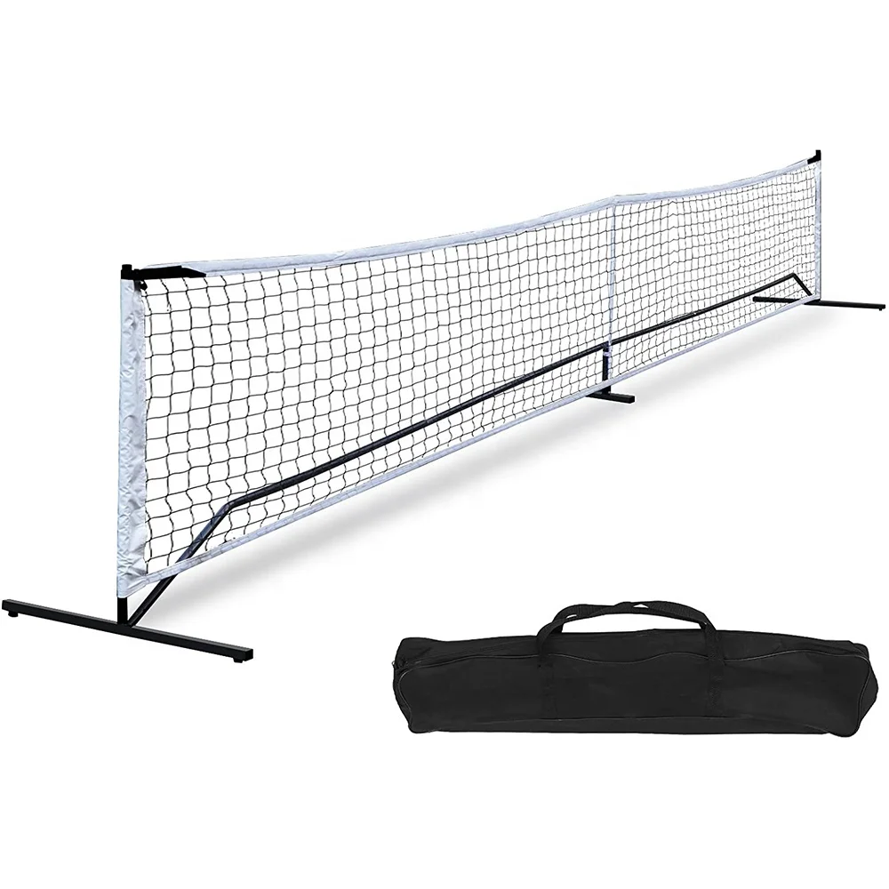 1 conjunto de rede portátil de pickleball, suporte para tênis, vôlei, futebol, acessórios de pickleball, equipamentos esportivos de bola 2025
