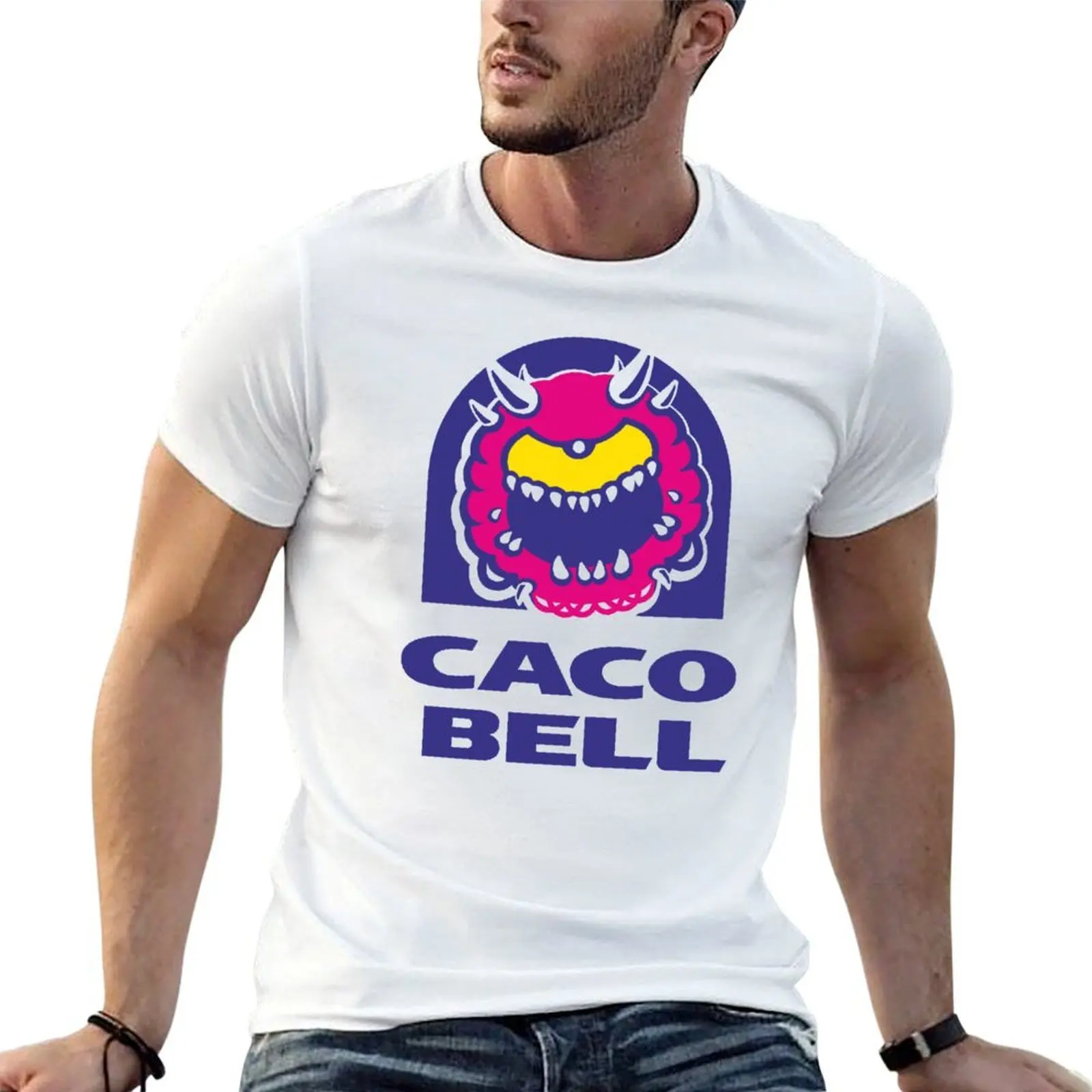 

CacoBell T-Shirt t shirts designer t shirt men 100% cotton luxury brand man t shirt cotton T-shirt