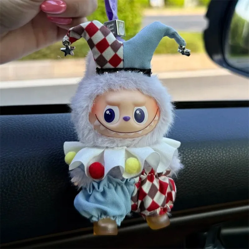 4.0 The Monsters Pin Love Series For Labubu Doll Workwear Fast Food French Fries Cosplay Clothes Fashion Coffee Ropa Clothing