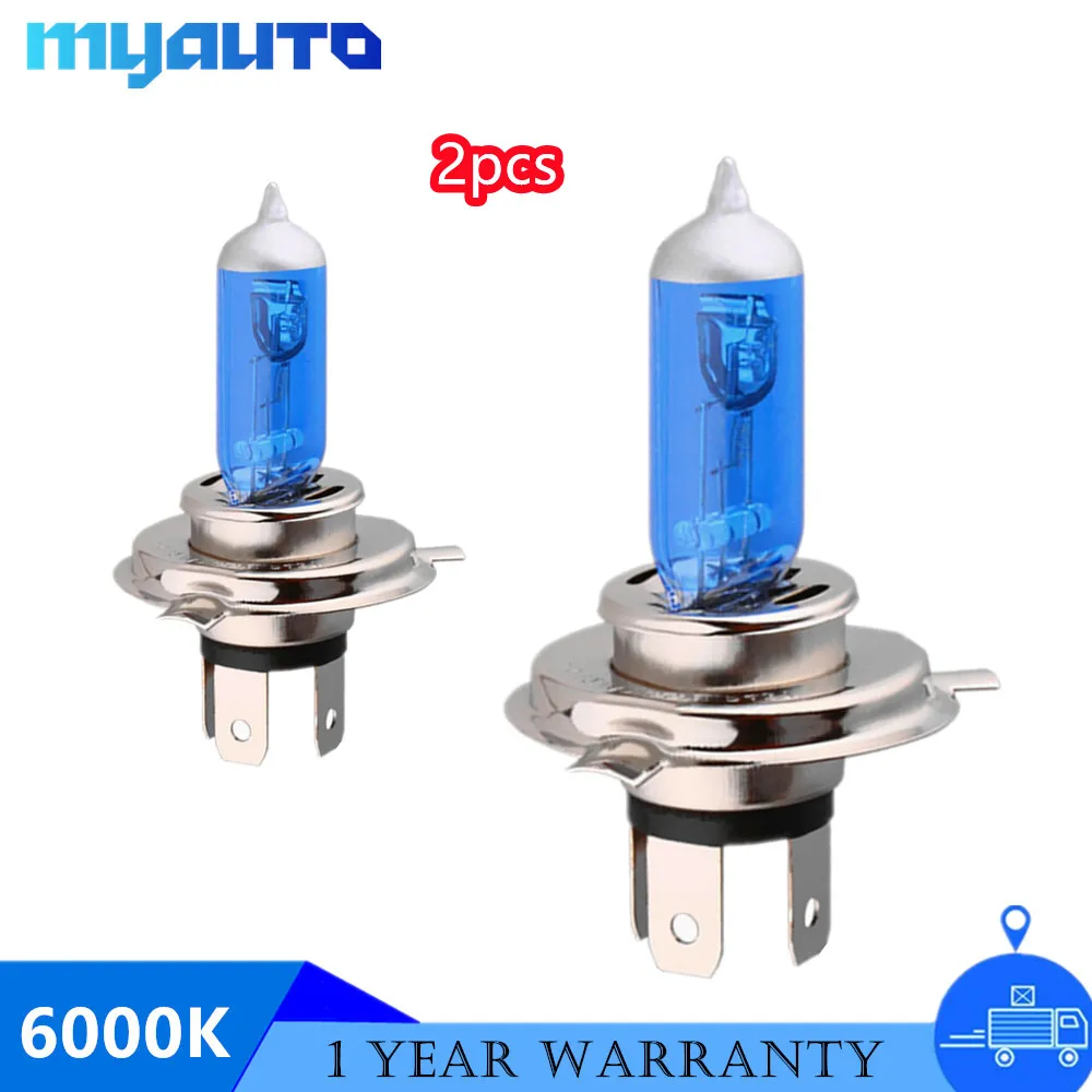 

2pcs Car Light H1 H3 H4 H7 H8 H9 H11 9005 HB3 9006 HB4 Auto halogen lamp bulb Fog Lights 55W 100W 12V Super White Headlights