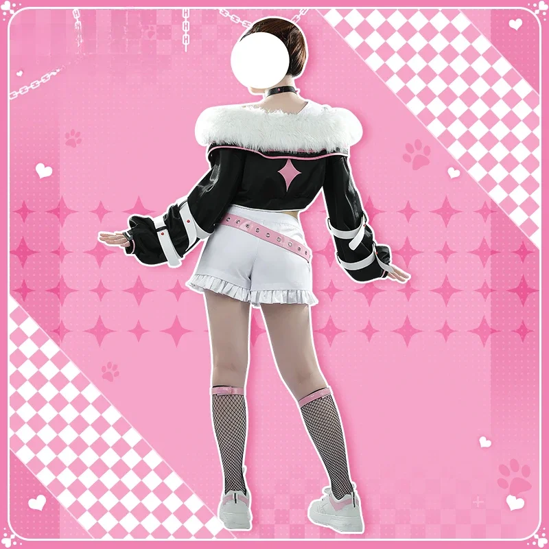 [Customized] NIJISANJI Vtuber Hololive EN Advent Mococo Abyssgard Cosplay Costume Halloween outfits Women New Suit Uniform