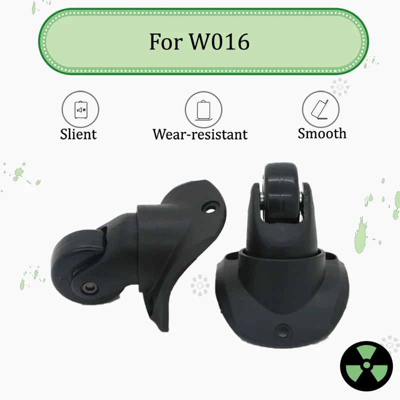 

For W-016 Durable Replacement Wheels 360° Rotating Silent Suitcase Wheels - Specifically Designed For Repairing Damaged Suitcase