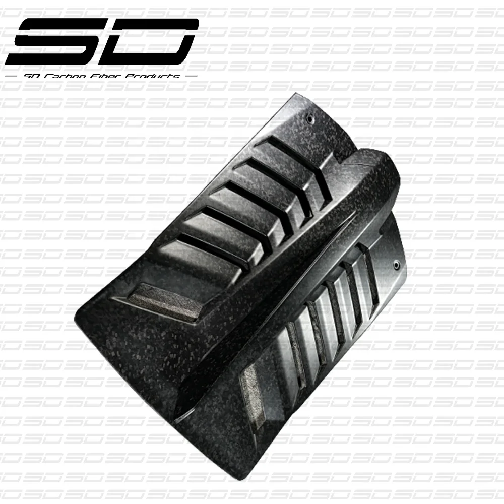 El último producto Hura-can EVO Upgrade STO capó de motor trasero de carbono seco para Lambo Hura-can STO