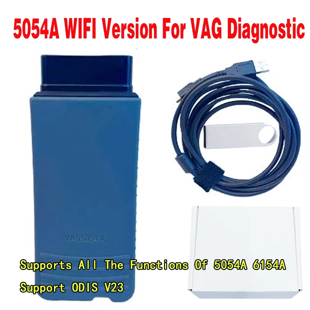 5054A WiFi USB Version Factory Wholesale Support Latest Version OD V23 Free Engineering-E V14.1 5054 Full Support V-Au-di Sk-da