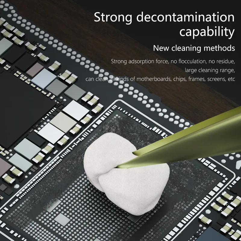 MaAnt MY-065 High Adsorption Nano-cleaning Sponge Mobile Phone Mainboard Chip Rear Glass Screen Camera Frame Dust Removal Tool