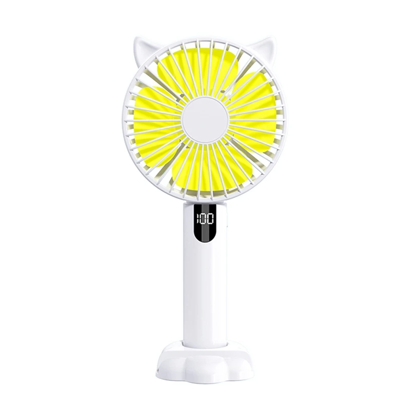 

V10 PRO 1200Mah Handheld Standable With Digital Display Multi-Function Convenient Portable Fan