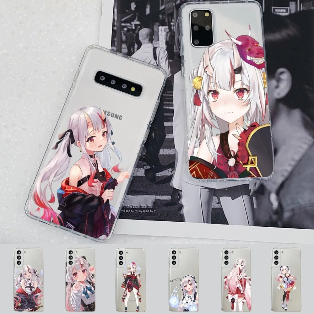 Nakiri Ayame Phone Case for Samsung A12 21 30 31 51 52 70 71 for Redmi8 9 10 for Honor10 70 50 Clear Case