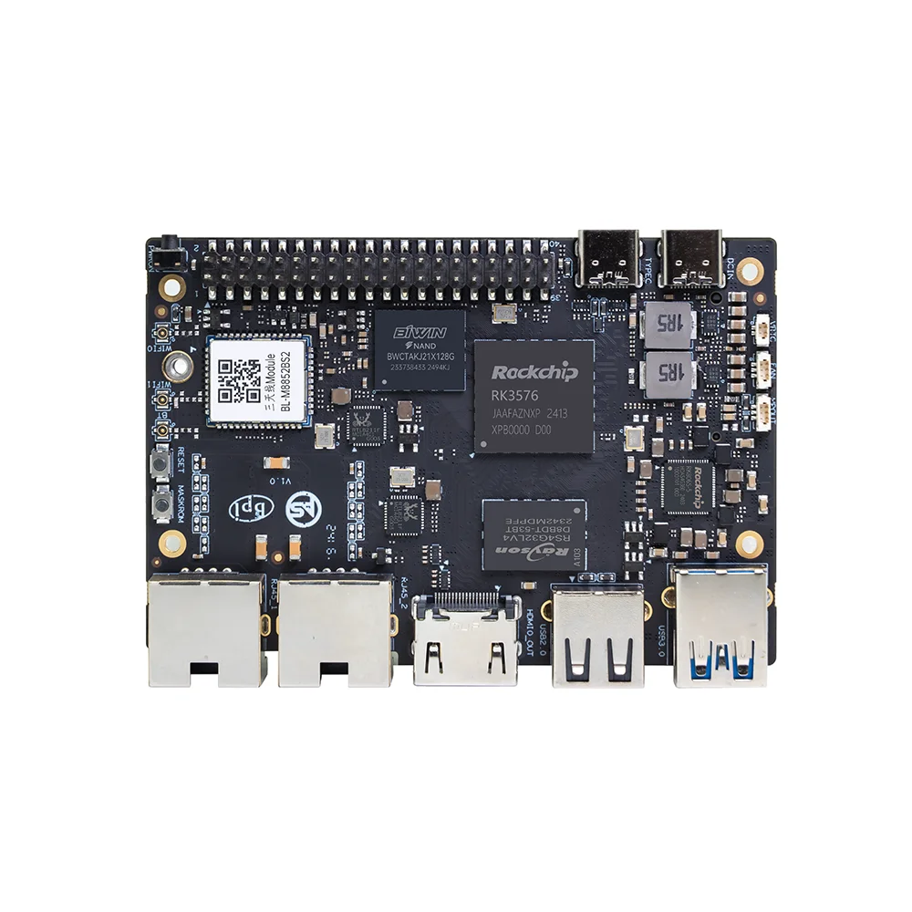 Banana Pi BPI-M5 Pro Computer a scheda singola Rockchip RK3576 schede di sviluppo supporto Android 14,Debian 11,Buildroot,Armbian