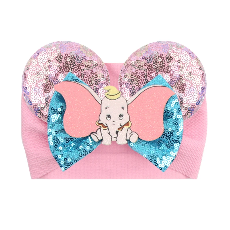 Cartoon Disney Ears Baby Headband Kids Girls Festival Sequin 5\