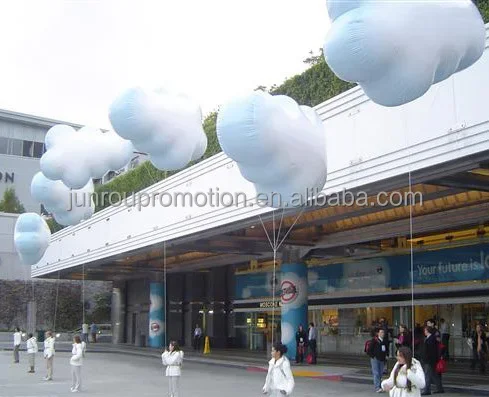 

giant inflatable cloud advertising balloons with logo BA-11