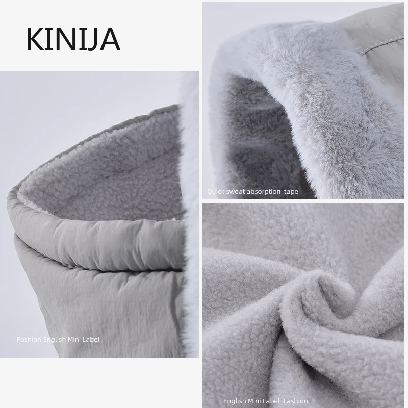 Plush Warm Hat Thickned Beanies Cap Outdoor Windproof Scarf One-Piece Hat Hood Cover Fleece Hat for Cycling Running Waterproof