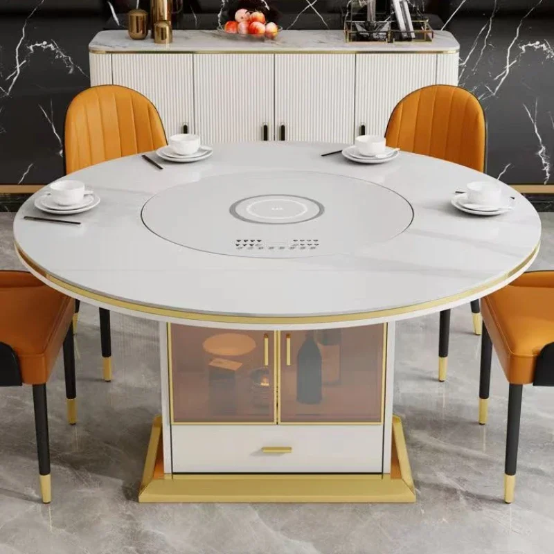 

Cafe Table Round Oval Dining Modern Rooms Restaurant Tables Kitchen Service Room Marble Luxury Reception Muebles Multifunction