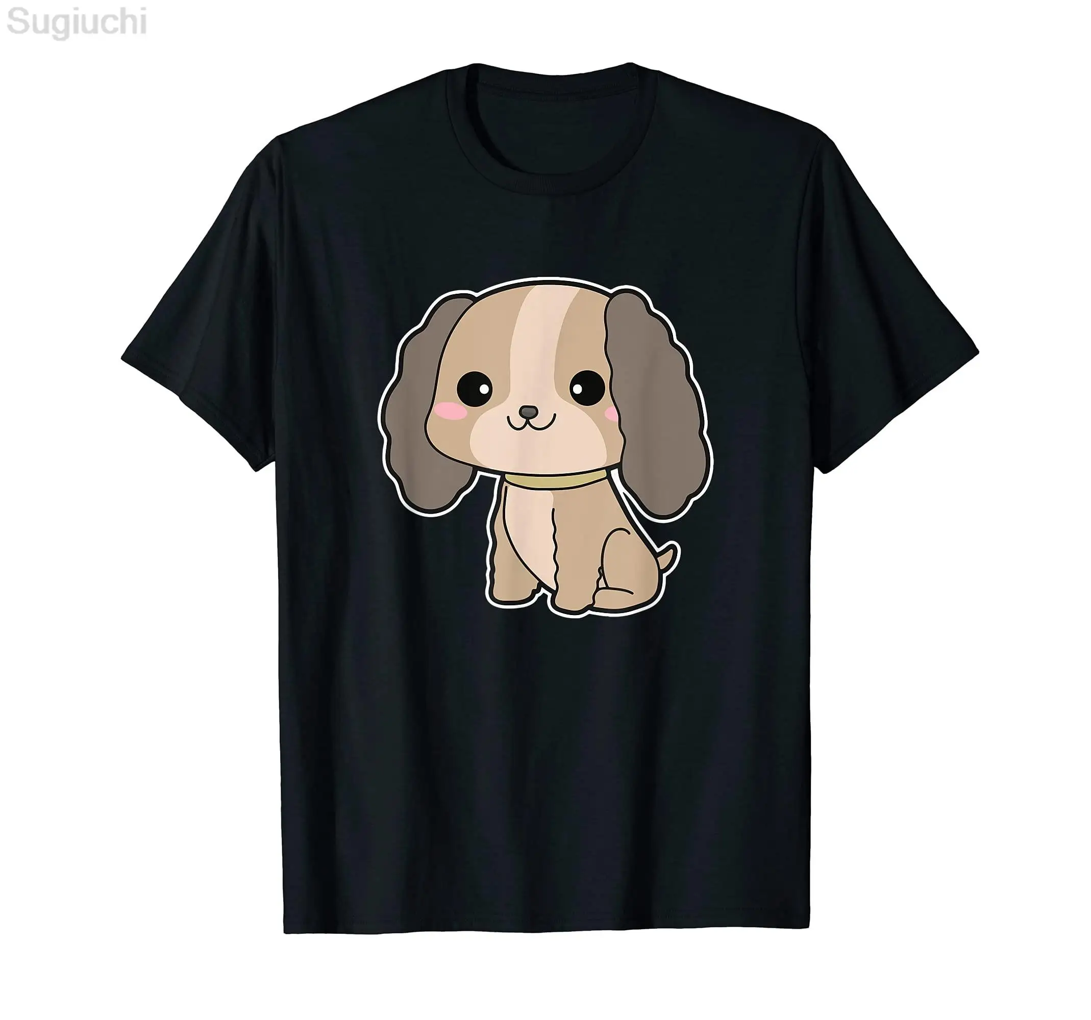 English Cocker Spaniel Dog Lover T-Shirt 100% Cotton Men Women Unisex Hip Hop T Shirts For Gift Size XS-5XL