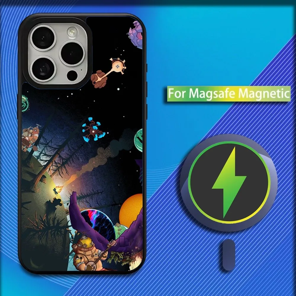 Cool O-Outer Wilds Phone Case For iPhone 16,15,14,13,12,11,Plus,Pro,Max,Mini Magsafe Magnetic Wireless Charging