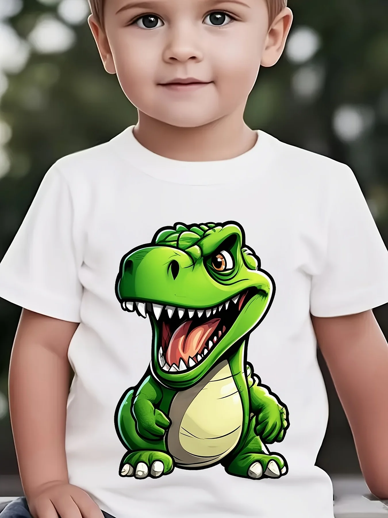 Summer Children's Fashionable Short Sleeved T-shirt with 