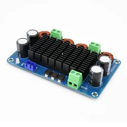 XH-A284 150W+150W Two-Chip High-Power Digital Amplifier Board Module Stage Audio Amplifier Board Power Supply DC12-28V