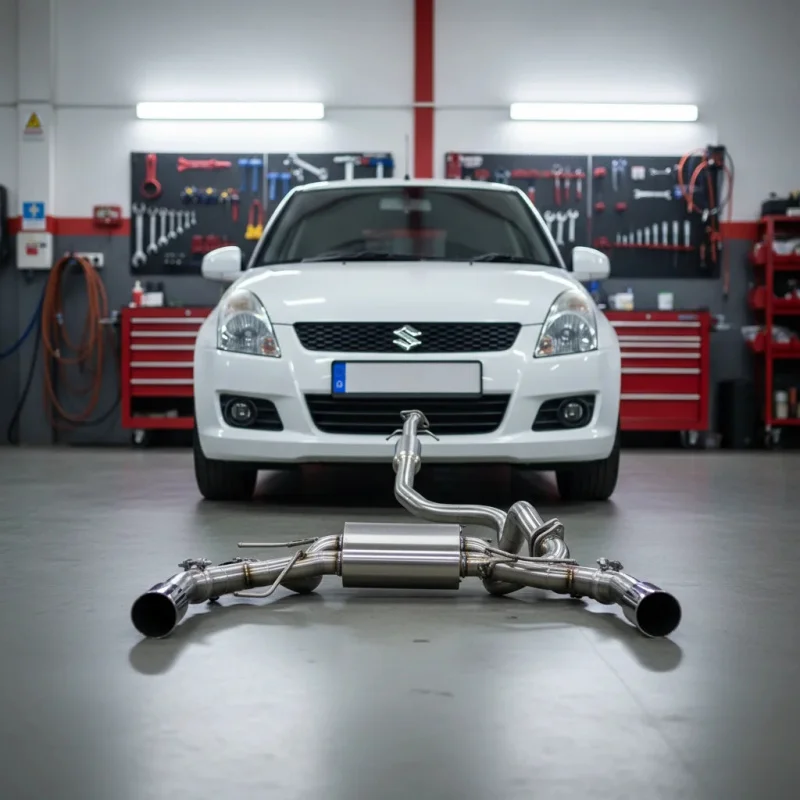 

Электронная выхлопная система Catback с клапаном для Suzuki Swift 1.6 (модель ZC31S 2006-2010), глушитель из нержавеющей стали, гоночная выхлопная система