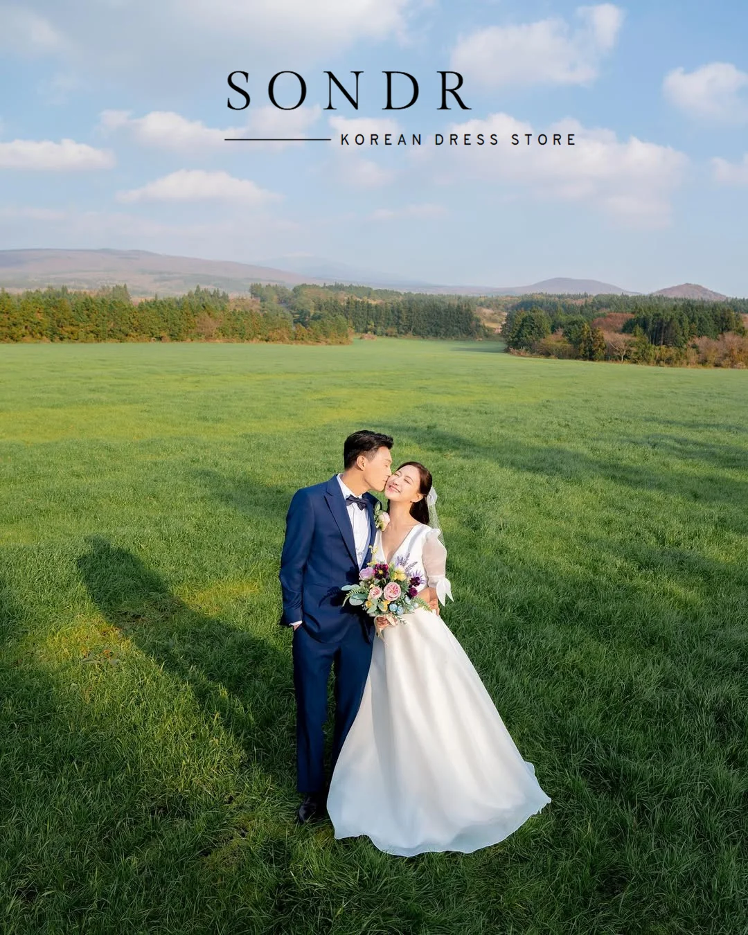 Suknie ślubne Sondr, eleganckie, w stylu koreańskim, na sesje zdjęciowe na świeżym powietrzu, z rękawami do połowy, dekolt w serek, z jedwabnej organzy, suknia ślubna, suknia wieczorowa