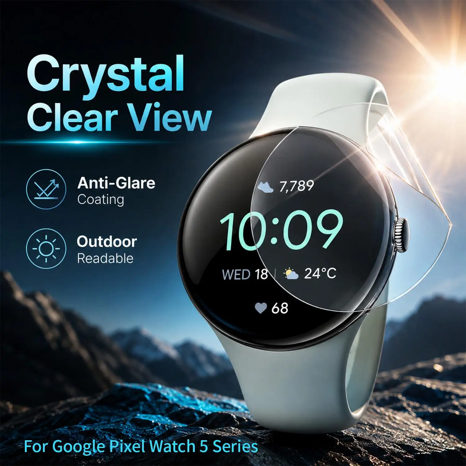 For Google Pixel Watch 5 41mm 45mm Hydrogel Films Smartwatch Screen Protectors For Google Watch5 Soft Protective Films