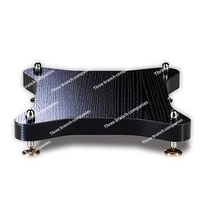 Floor-to-ceiling audio subwoofer tray base pad plate desktop shock-absorbing and shock-proof plate bracket tripod rack