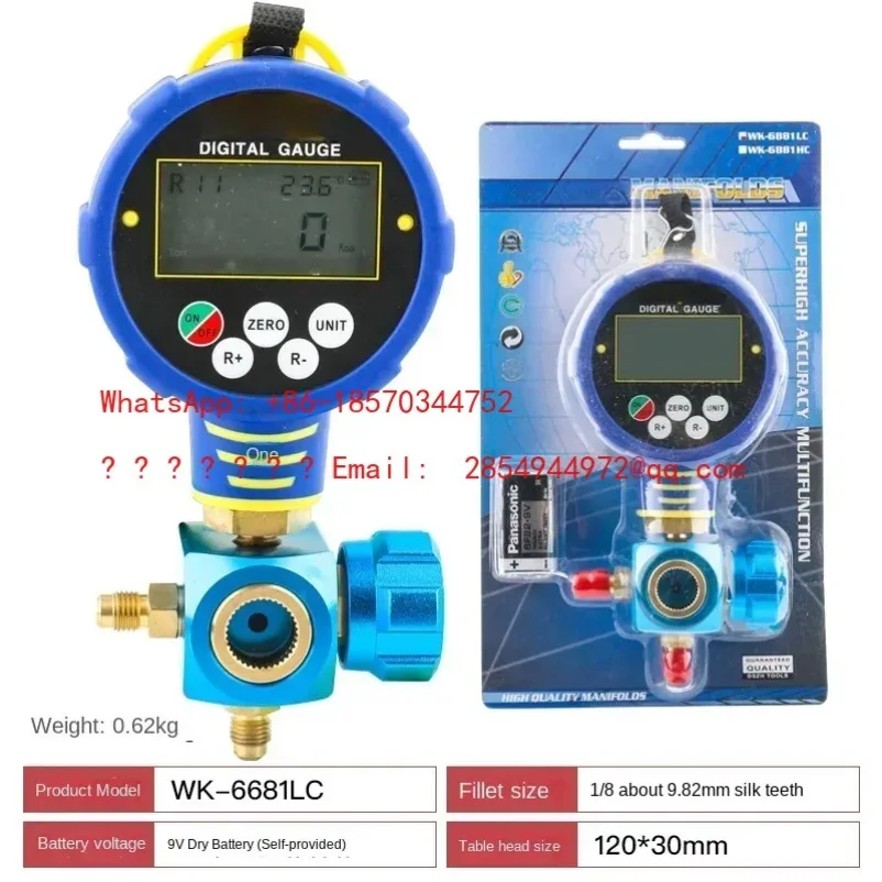 2026      Digital Manifold Pressure Gauge Tester WK-688L/H WK-6881LC/H