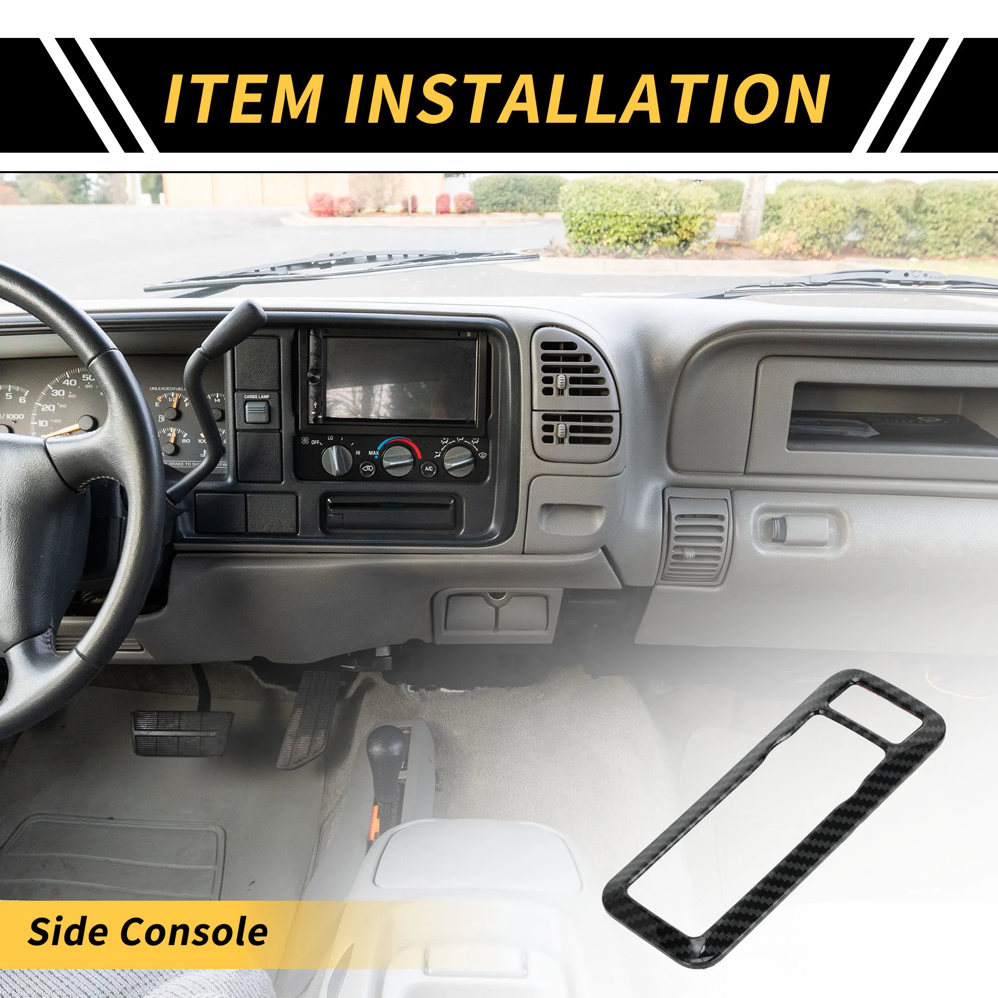 

UXCELL крышка панели переключателя фар из углеродного волокна для Ford Maverick 22-24