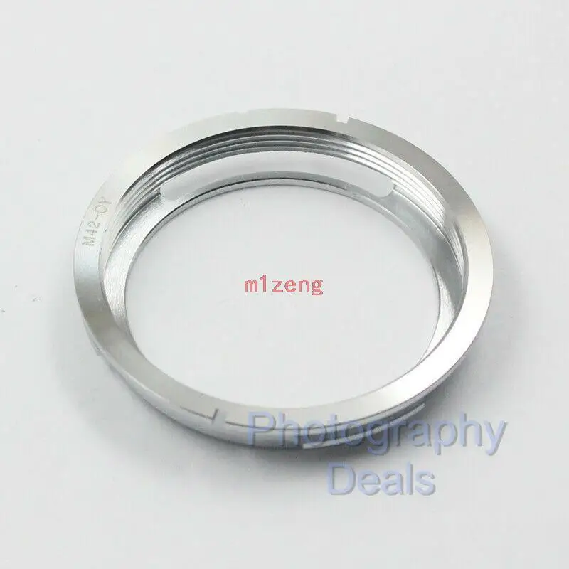 M42-cy adapter ring for m42 42mm 42 mount lens to Contax Yashica C/Y CY camera