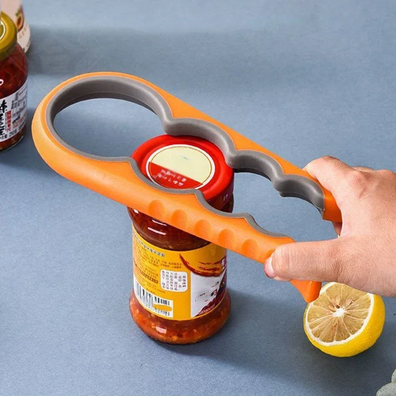 Multifunktionales 4-in-1 Küchenwerkzeug: Glasöffner, Deckelöffner, Dosenöffner, Flaschenöffner – Einfach zu Bedienen, Unverzichtbar für den Haushalt – Detail 3