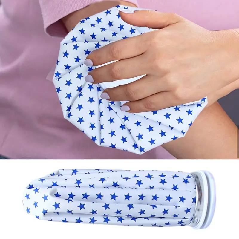 Ice Bags Waterproof Heat Resistant Ice Bags Sports Essentials Injury Aid Ice Pack For Headache Bruises Bumps Sprain Fever