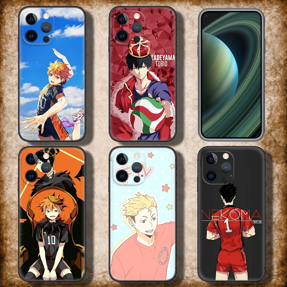 Haikyuu funda suave de Anime para Redmi Note 11, 11S, 10T, 10 Pro Max, 10S, 9T, 9S, 8, 8T, 7, Xiaomi Mi 11, 11I, 12, 12X