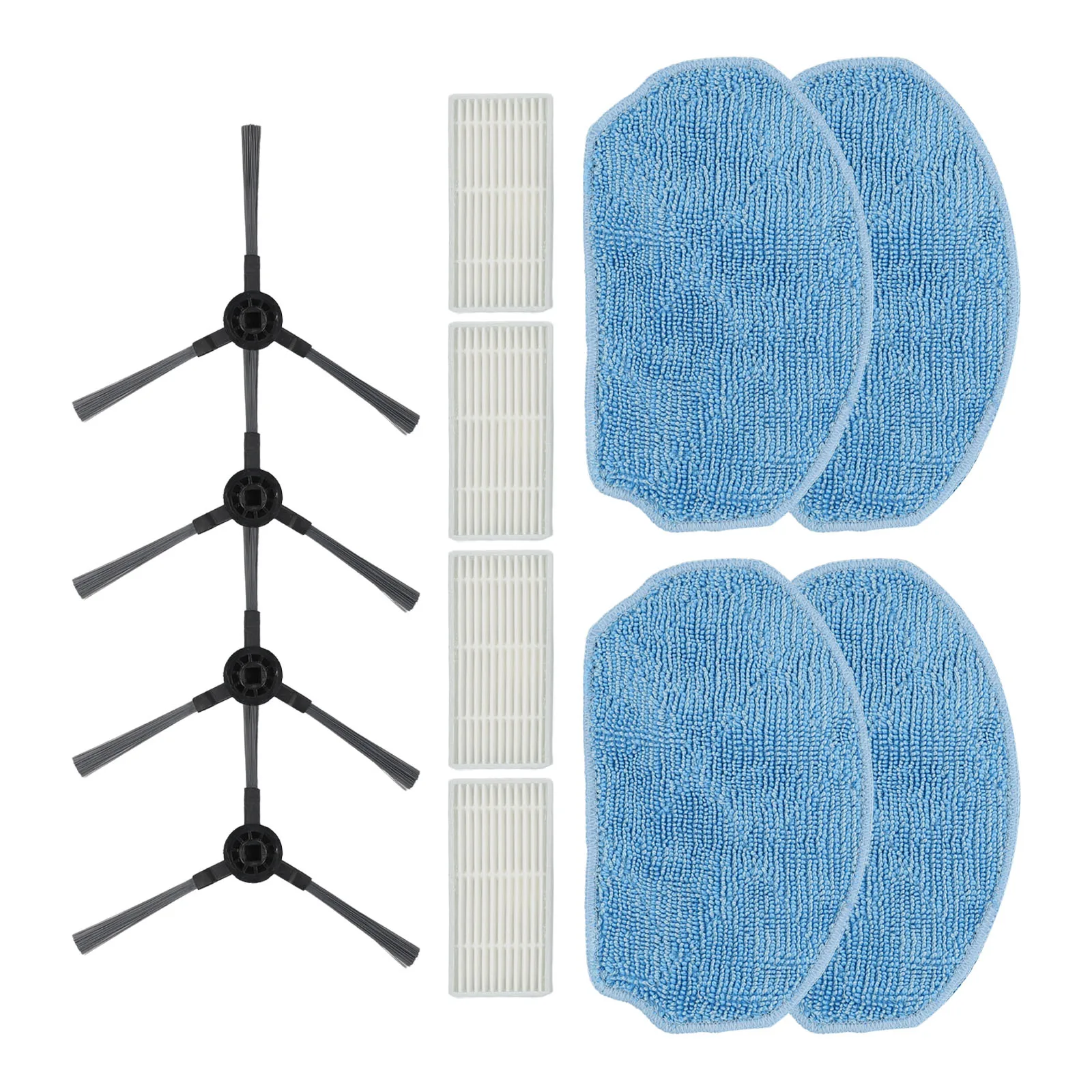 

1 Set Side Brush Filter Mop Pad For Kabum 100 Robot Vacuum Cleaner Robot Vacuum Cleaner Replace Parts