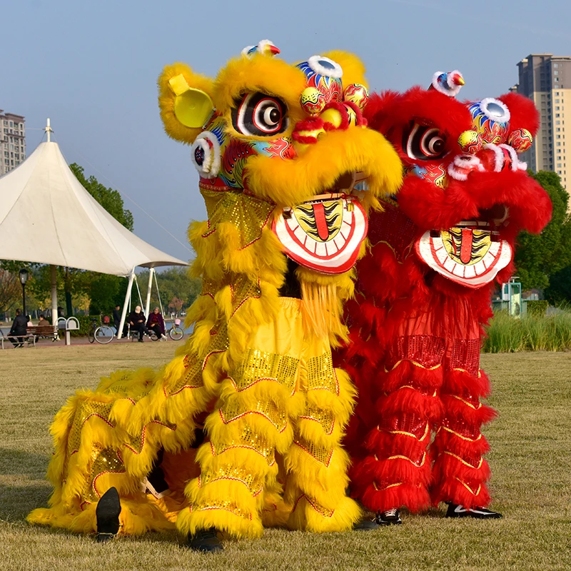 Lion Dance Props Foam Lion Wool Foshan Head Adult Double Standard